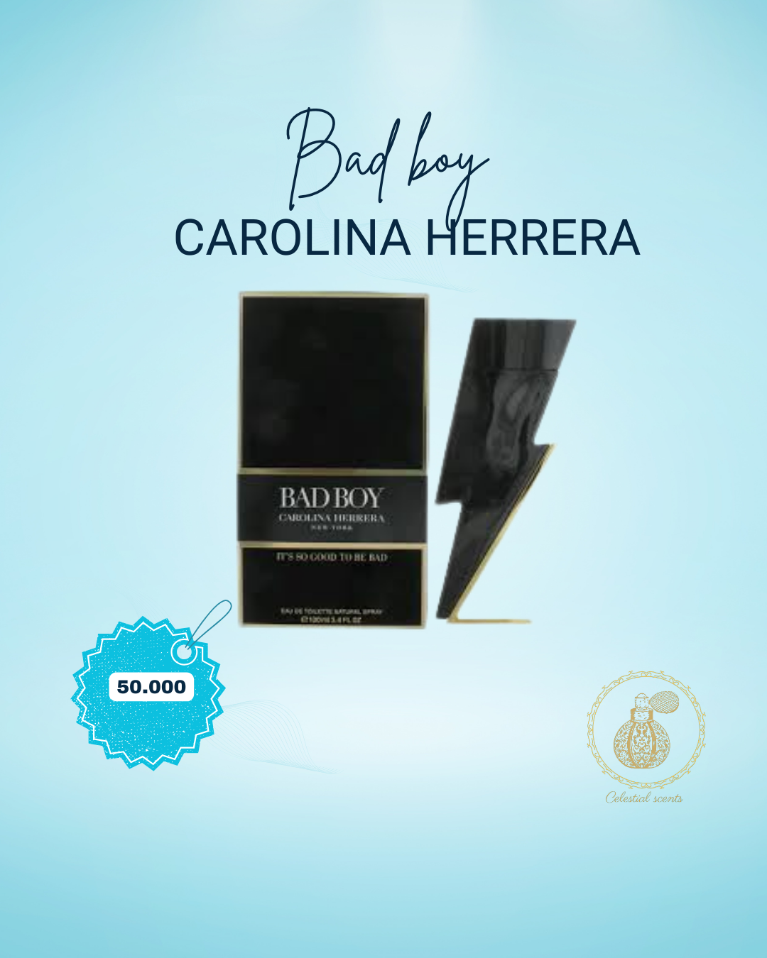 BAD BOY DE CAROLINA HERRERA HOMBRE 100ML EDT