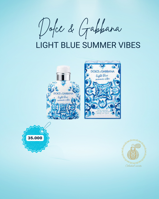 LIGHT BLUE SUMMER VIBES DE DOLCE & GABBANA HOMBRE 125ML EDT