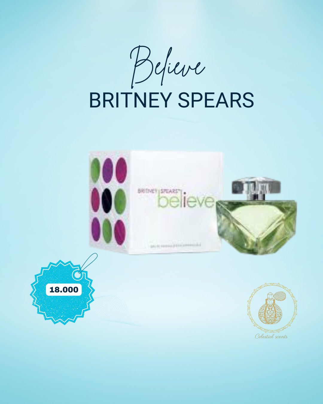 BELIEVE DE BRITNEY SPEARS MUJER 100ML EDP