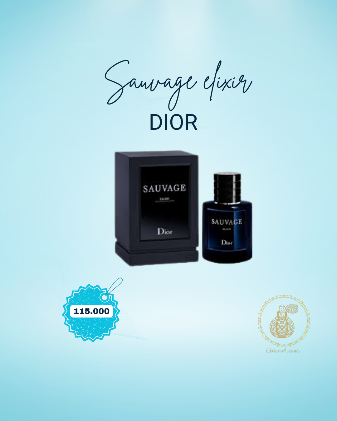 SAUVAGE ELIXIR DE DIOR HOMBRE 100ML EDT