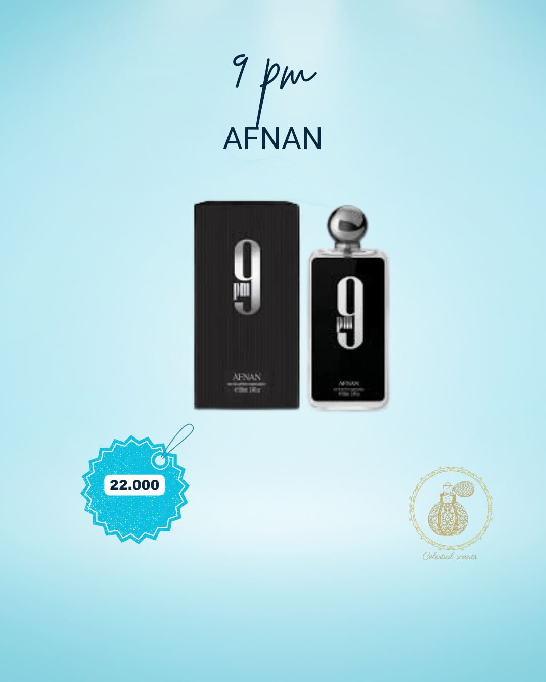 9 PM DE AFNAN HOMBRE 100ML EDP