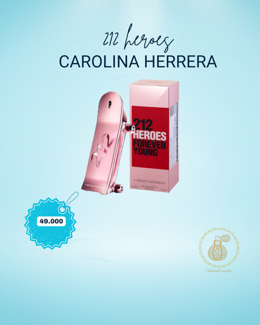 212 HEROES MUJER DE CAROLINA HERRERA MUJER 100ML EDT