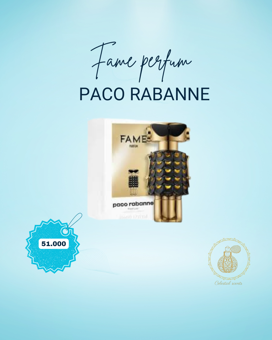 FAME PERFUM DE PACO RABANNE MUJER 80ML