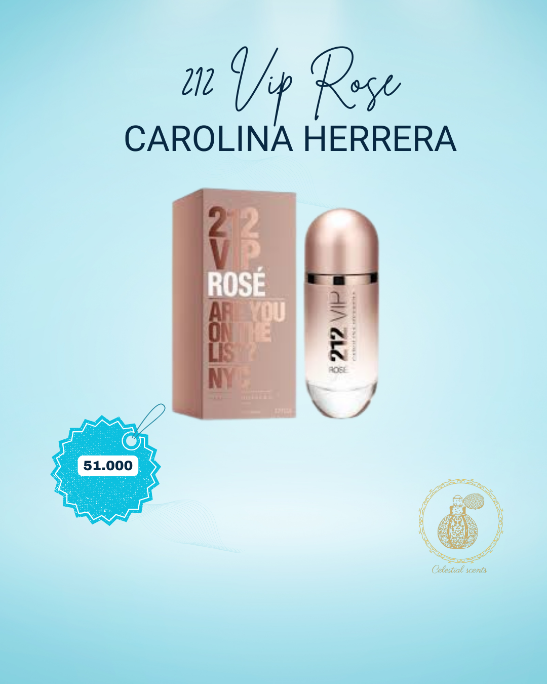 212 VIP ROSE MUJER DE CAROLINA HERRERA MUJER 80ML