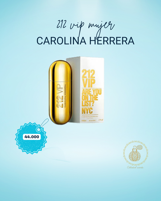 212 VIP MUJER DE CAROLINA HERRERA MUJER 100ML EDP