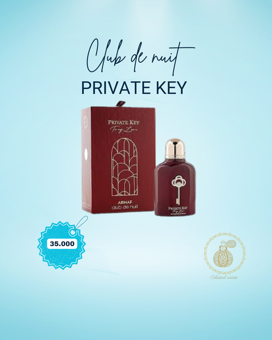 CLUB DE NUIT PRIVATE KEY TO MY LOVE 100ML EDP UNISEX ARMAF NUEVO