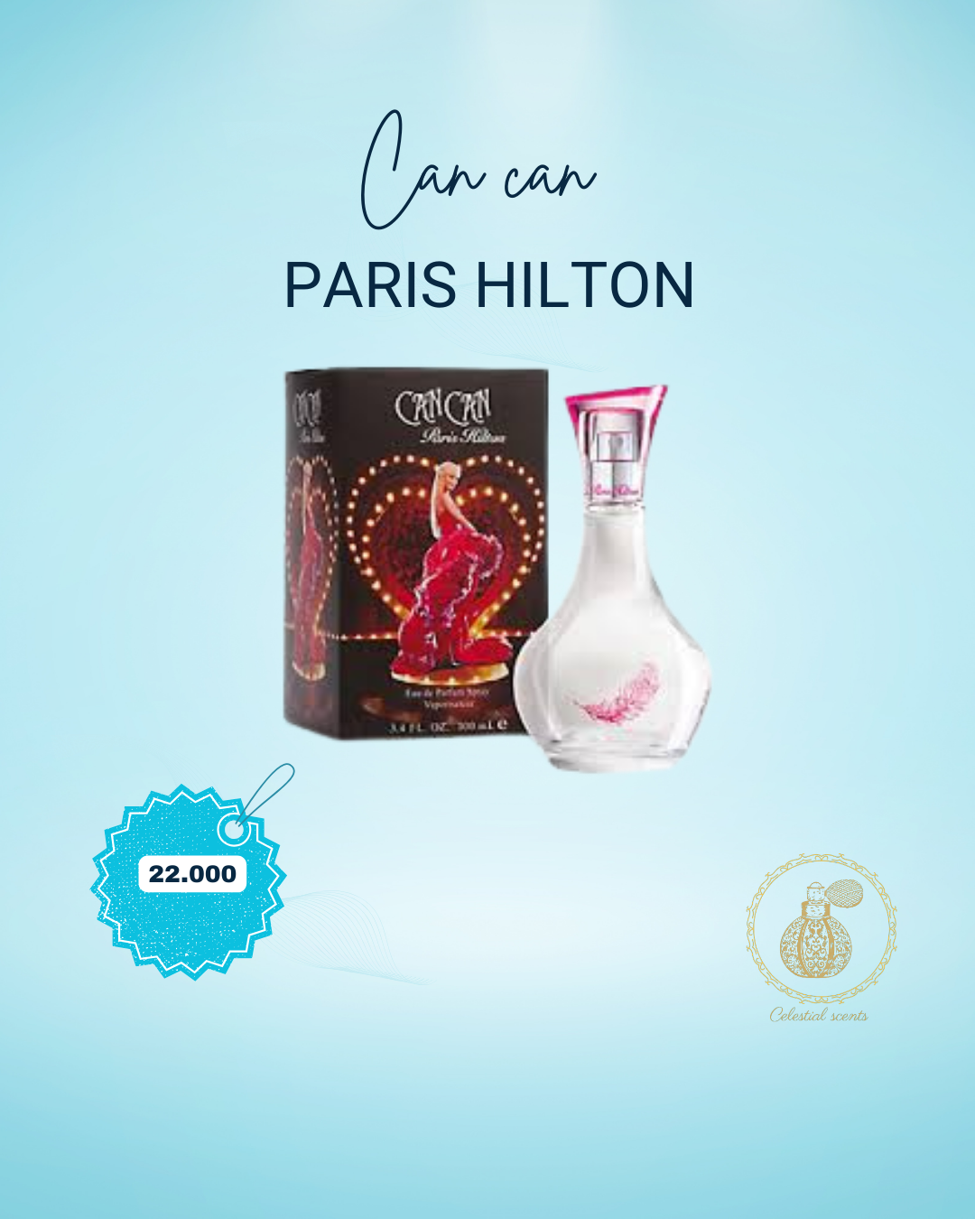 CAN CAN DE PARIS HILTON MUJER 100ML EDP