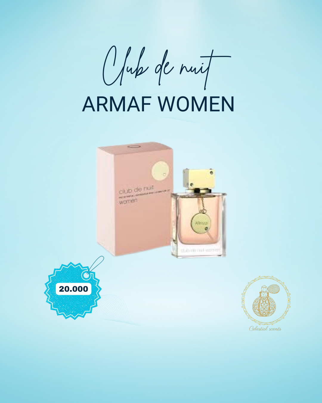 CLUB DE NUIT DE ARMAF MUJER 105ML EDP