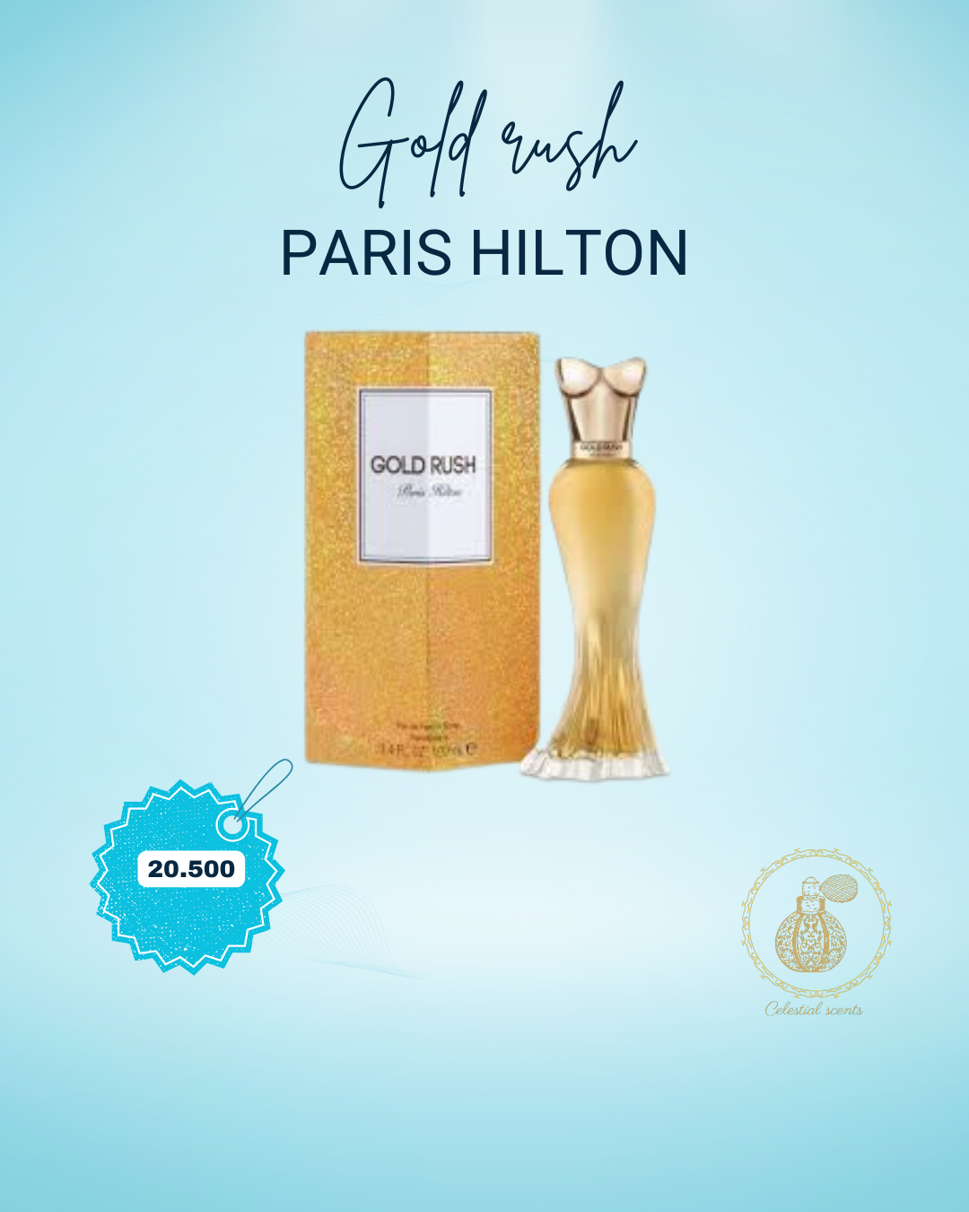 GOLD RUSH DE PARIS HILTON MUJER 100ML EDP