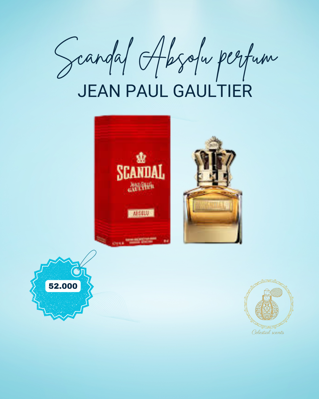 SCANDAL ABSOLU PERFUM DE JEAN PAUL GAULTIER MUJER 80ML NUEVO