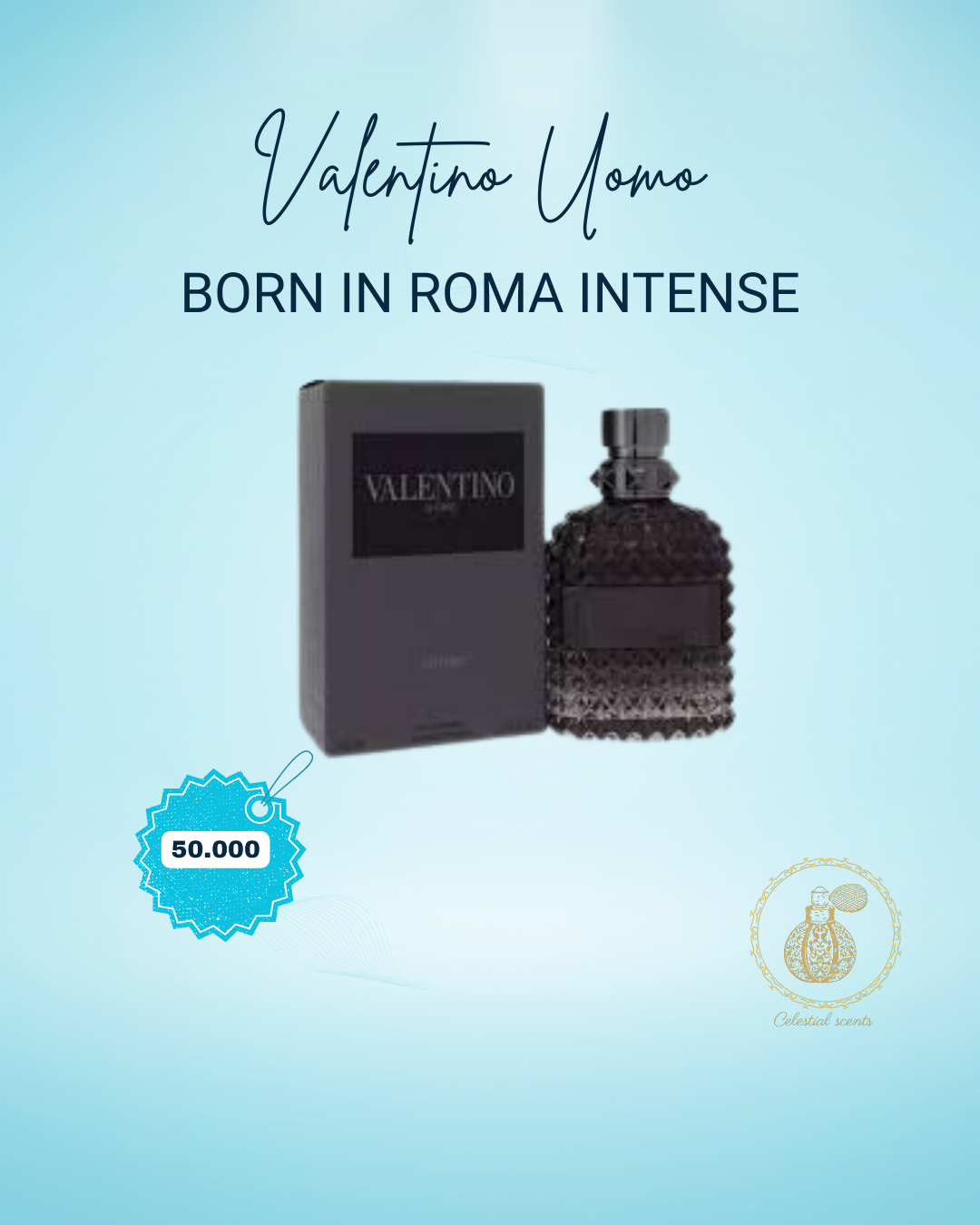 VALENTINO UOMO BORN IN ROMA INTENSE  DE VALENTINO HOMBRE 100ML EDT