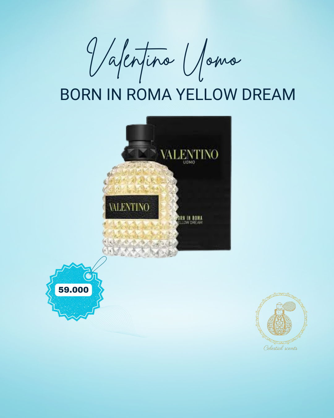 VALENTINO UOMO BORN IR ROMA YELLOW DREAM DE VALENTINO HOMBRE 100ML EDT