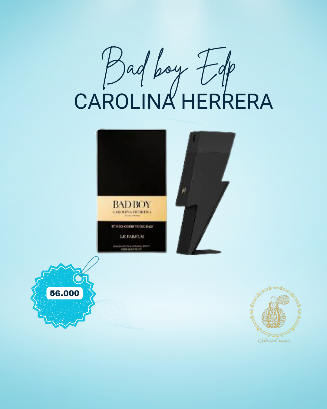 BAD BOY DE CAROLINA HERRERA HOMBRE 100ML EDP